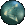 A small blue sphere